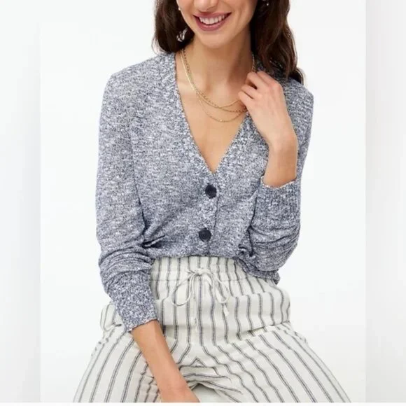 J. Crew Vintage Peri Beach Cardigan Sweater/NWT/S - Picture 2 of 10